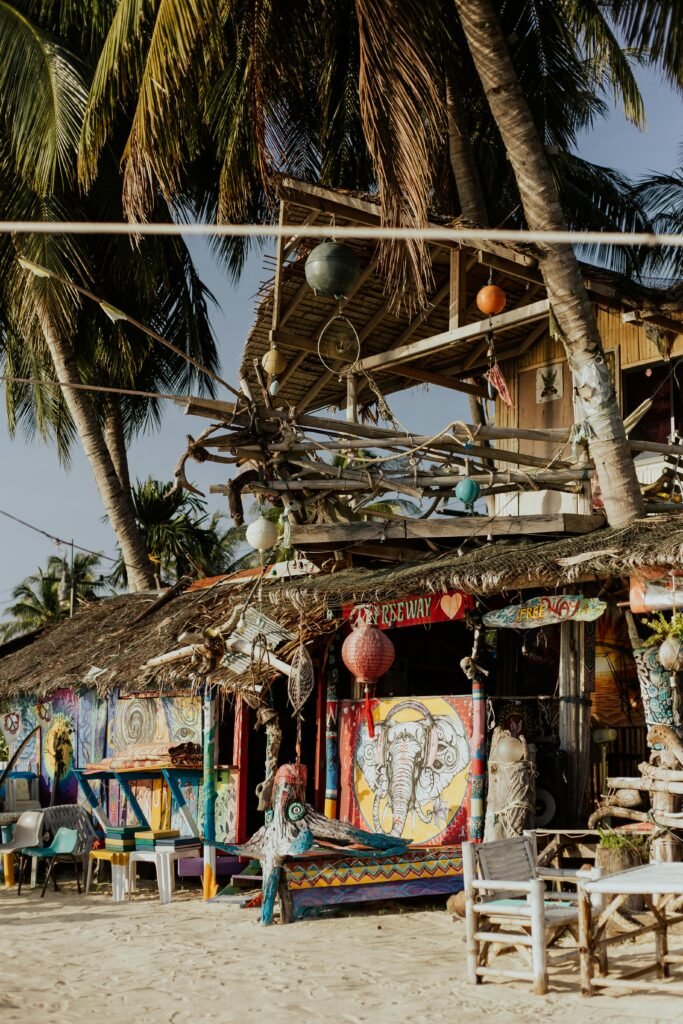surf shacks